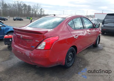 2014 Nissan Versa 1.6 Sv из США, поврежденный, VIN 3N1CN7AP0EL829294